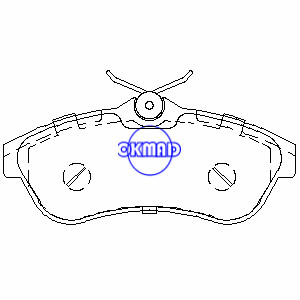 シトロエンC2 C3 I Pluriel Brake Pad OEM：4252.37 FDB1543 GDB1496 WVA：23408 23409 23809、FF1543